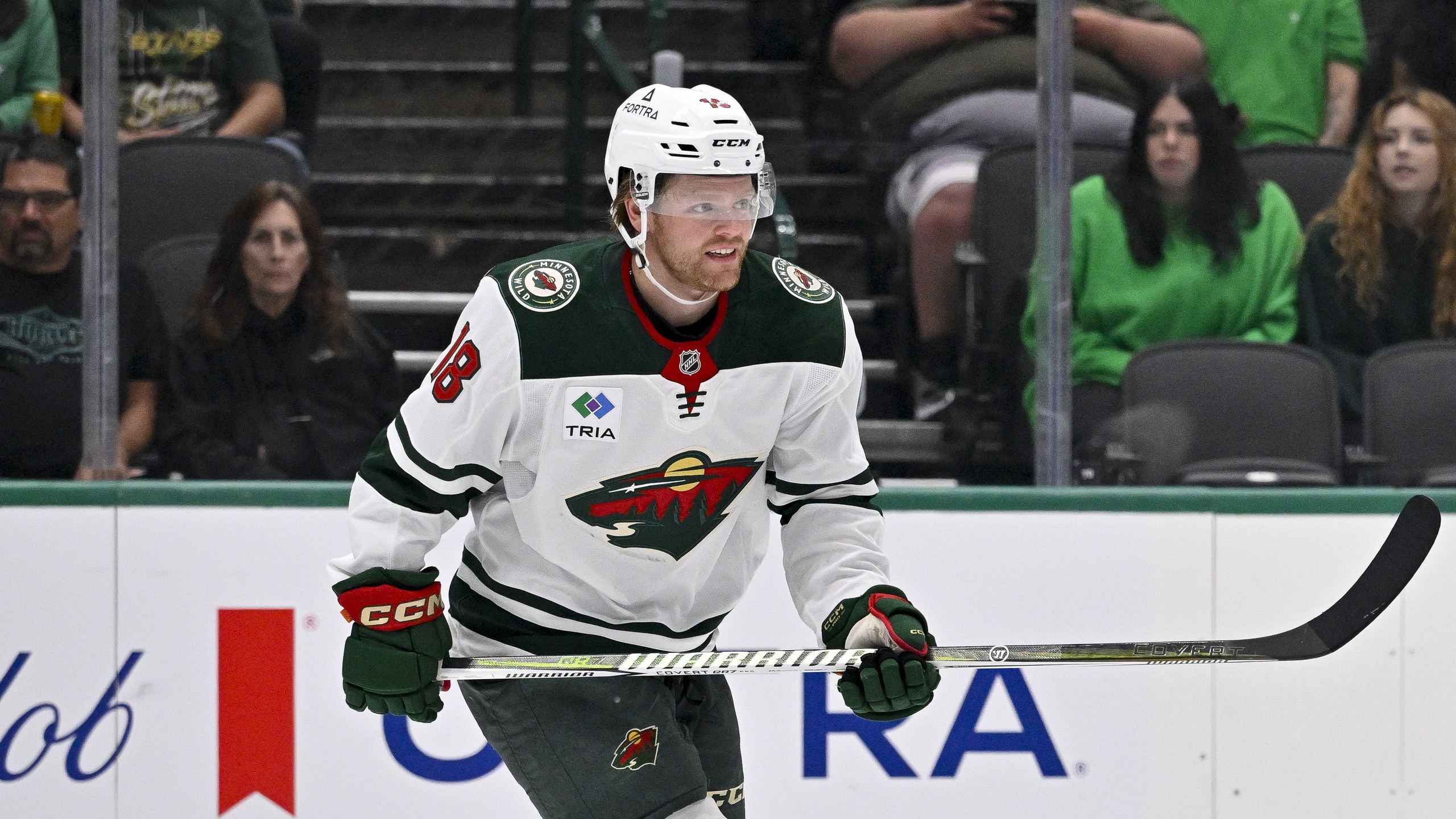 MN Wild Recall Familiar Forward Ahead of Road Trip — Winona Business news
