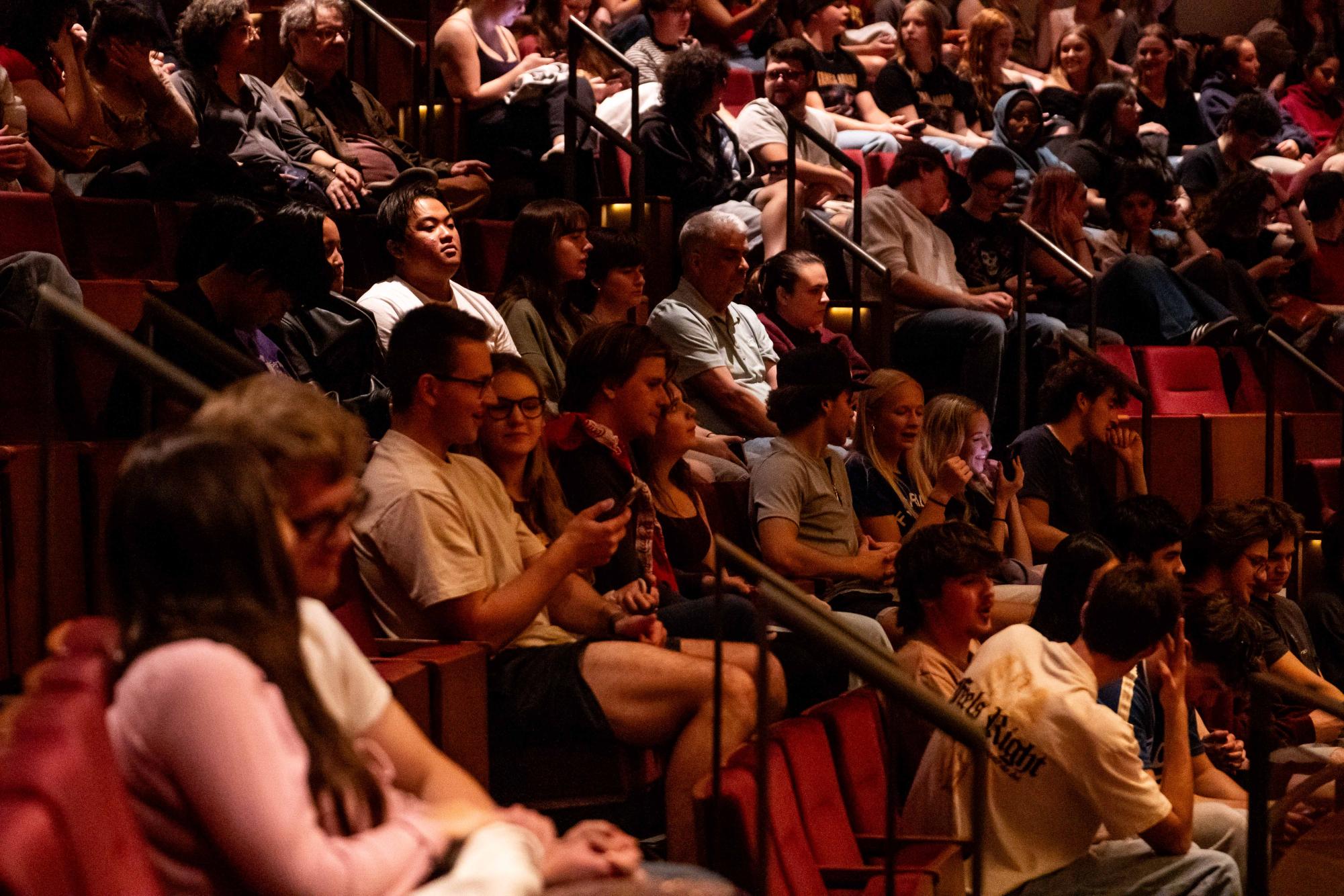 Sal Vulcano gives Northrop Auditorium crowd a comic relief for homecoming — Winona Dining news